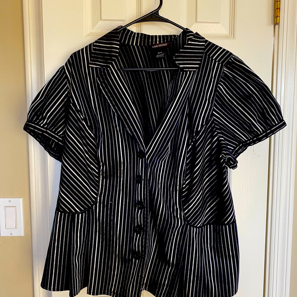 Lane Bryant-Short Sleeved Blazer